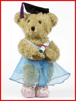 Photo of Melody Bear holding her Graduation certificate for dancing girls