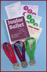 Photo of Ruby, Emerald and Diamond Jewel  ballet medals