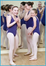 Ballet Classique dancers having fun