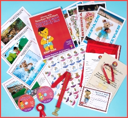 Teaching syllabus for Melody Movement Early Learning Foundation Ballet CDs, stickers and medal awards