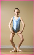 Photo of young ballet dancer