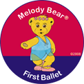 First Ballet with Melody  Bear logo