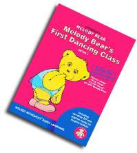 Graphic of Melody Bear's First Dancing Class Book & CD