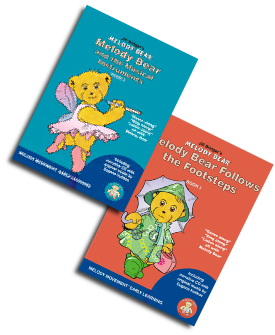 Graphic of Melody Bear and the Musical Instruments Book & CD