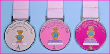 First Ballet with Melody Bear medals stage 1, 2 and 3