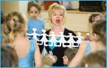 Photo of dancers with Jill Bridger