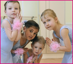 Photo of ballerinas growing as flowers